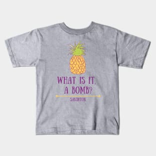 Sanditon Pineapple Kids T-Shirt